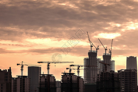 城市发展进程背景图片