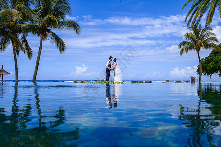 旅拍婚纱结婚照素材高清图片