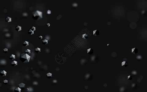 尿酸结晶黑色科技感背景设计图片