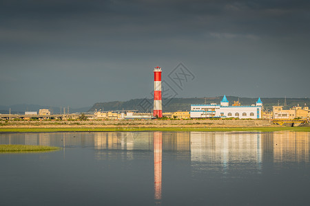 台湾台中高美湿地图片