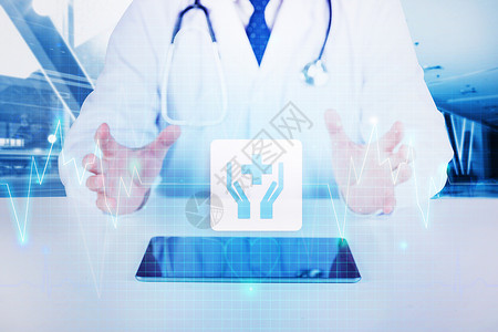屏蔽医疗网络科技设计图片
