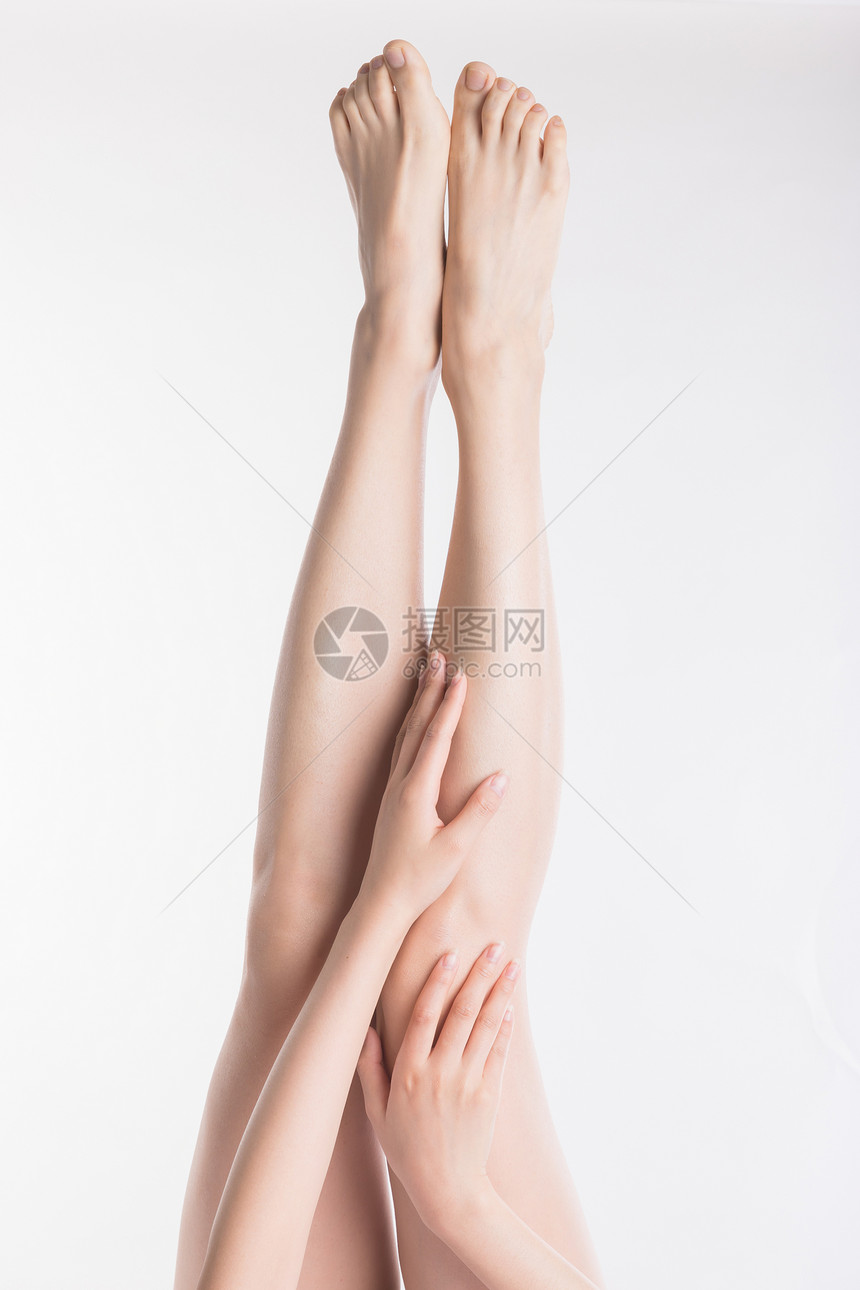 美容形体手和腿图片