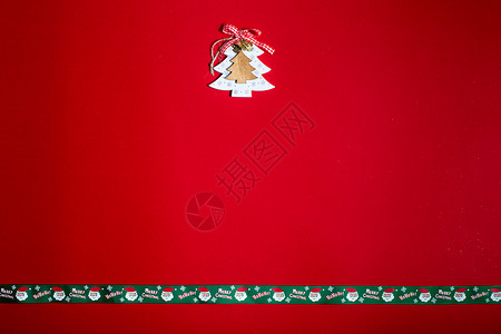 圣诞节红色背景照片图片