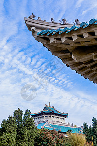 武汉纺织大学湖北武汉大学建筑背景