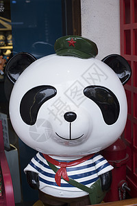 中国代表的熊猫背景图片