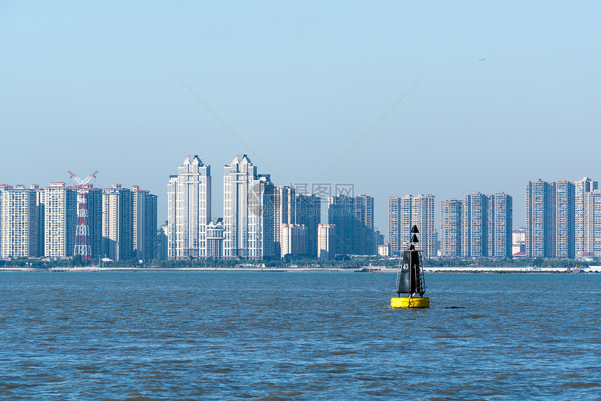 厦门城市岸边风景图片