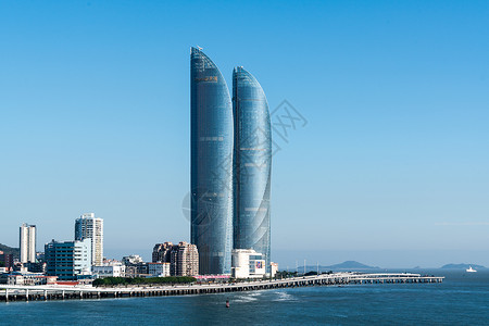 厦门世贸海峡大厦厦门世茂海峡大厦背景