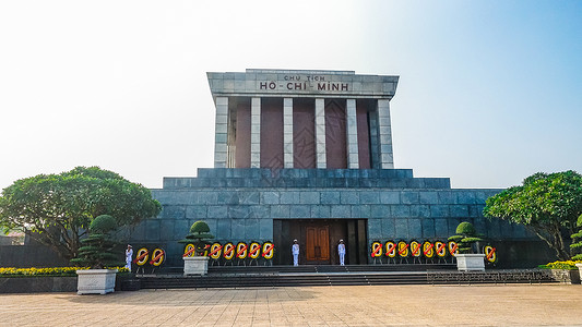 越南河内胡志明墓图片