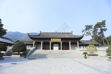 阿育王寺庙背景图片