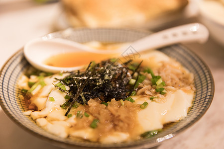 重庆豆花传统美食豆花背景