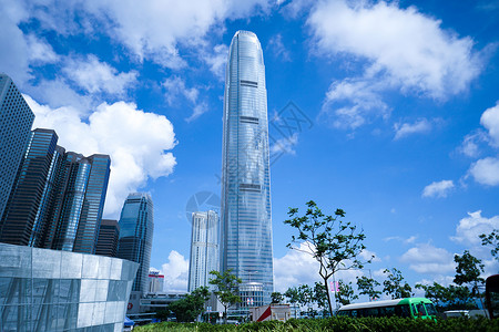 香港大厦香港IFC大厦背景