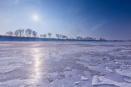 冰河雪地风光系列高清图片