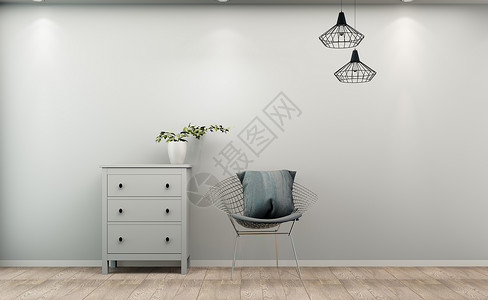 现代简洁风沙发陈列室内设计效果图家居高清图片素材