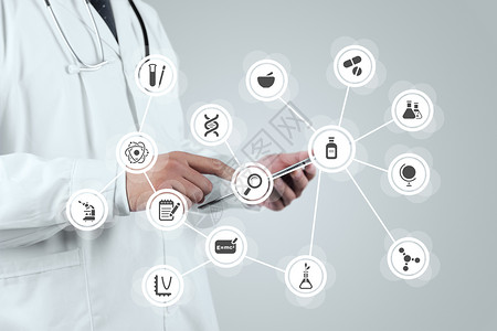 便携式信息设备数字电子医疗保健设计图片