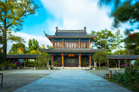 红酒文化海报西湖书苑背景