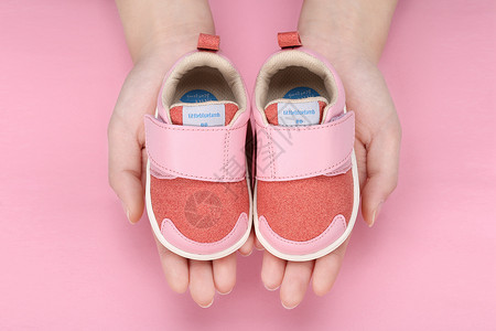 童鞋粉色漂亮童鞋背景