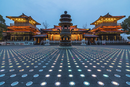 辉煌中国素材香积寺背景