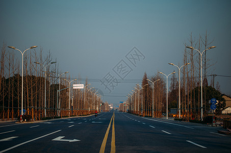 车背景素材网秋天公路素材背景