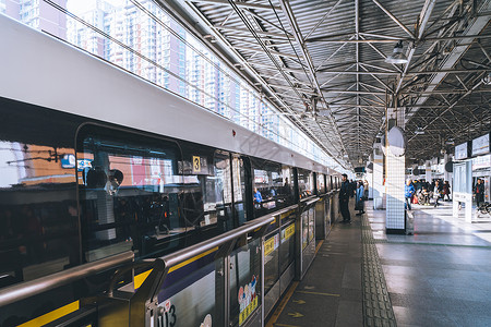 捷运城市地铁环境背景