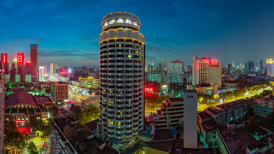 武汉沌口湖北武汉亚洲大酒店高清接片全景背景