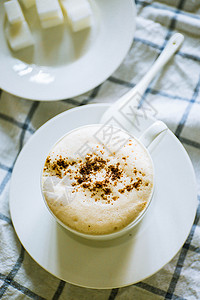 摩卡咖啡雀巢牛奶高清图片