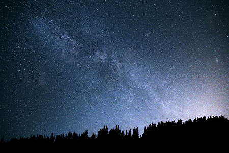 星空星轨银河素材星空背景设计图片