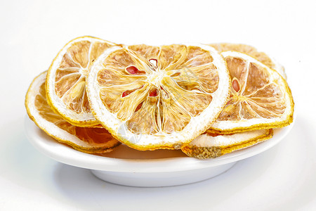 柠檬片水果西柚干高清图片