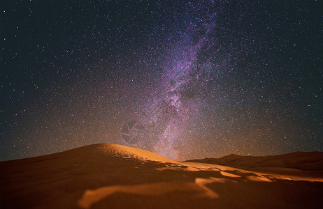 星空沙漠沙漠星空背景设计图片