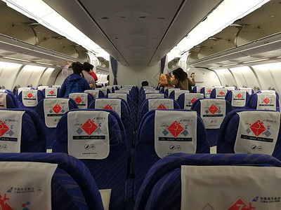 飞机的座椅背景图片