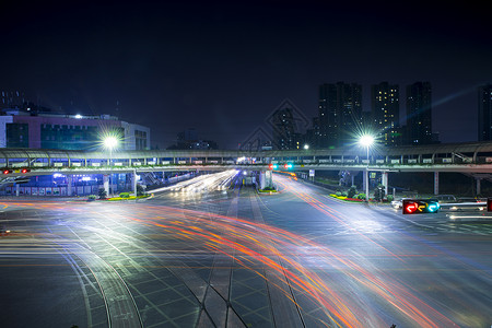 街道夜景图片