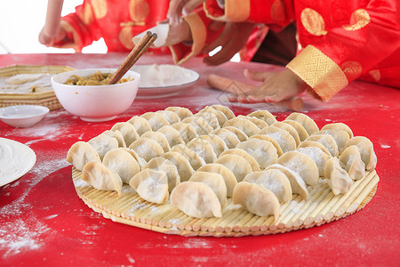 正月初五吃饺子春年过年要吃饺子背景