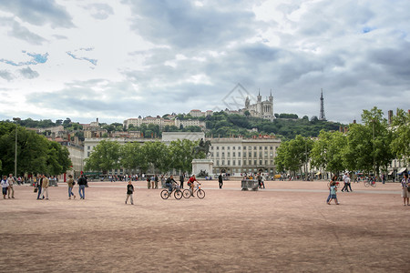法国里昂风光著名旅游景点高清图片素材