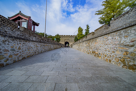 北京旅游攻略城墙背景