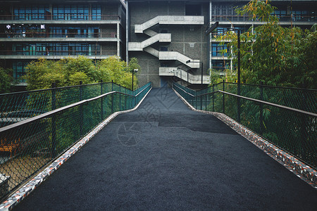 道路空间西村大院一景背景