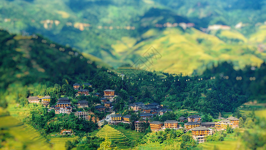 中国村自然村庄寨子古村落背景