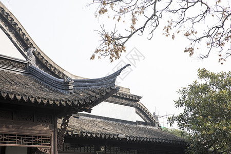 古风建筑风景中国风高清图片素材
