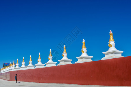 迪庆州云南香格里拉冬季风光背景