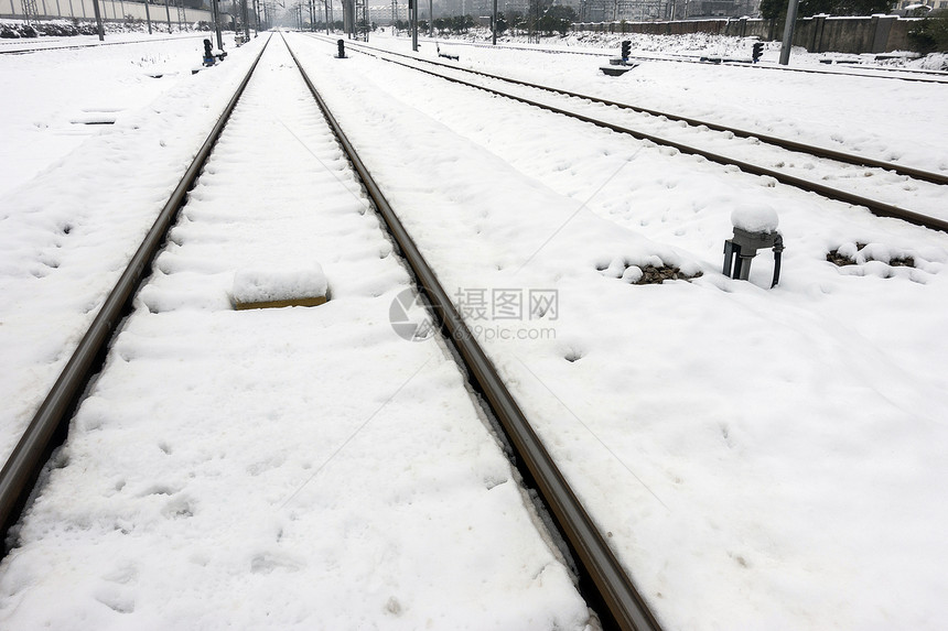 大雪后的雪景图片