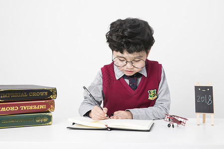 认真学习的学生好好学习高清图片素材