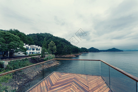 千岛湖山酒店露台图片
