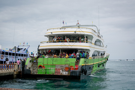 泰国游船旅行高清图片素材