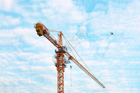 勤政建设素材天空和飞机的素材图片背景
