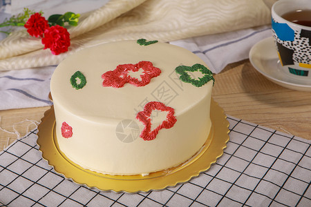 爱的烘焙素材爱的蜜语蛋糕背景