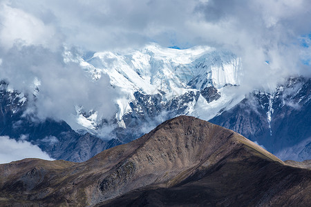 高山白云图片