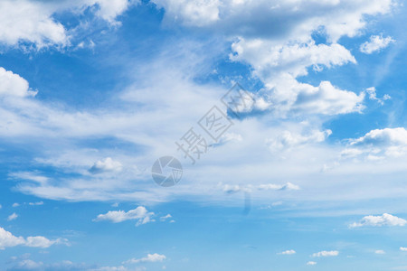 蓝天白云风景高清图片素材