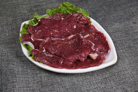 火锅食材牛肉图片