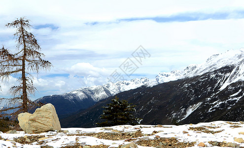 雪山电商背景背景图片