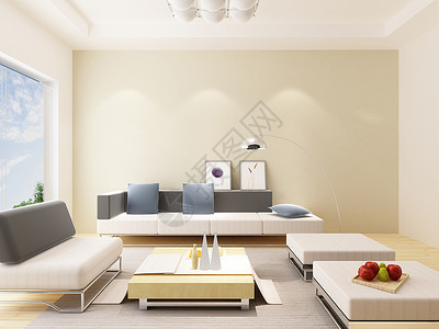 现代沙发背景墙效果图背景图片