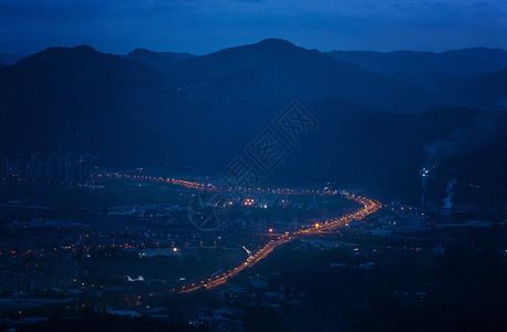 昆明新城城市夜景图片