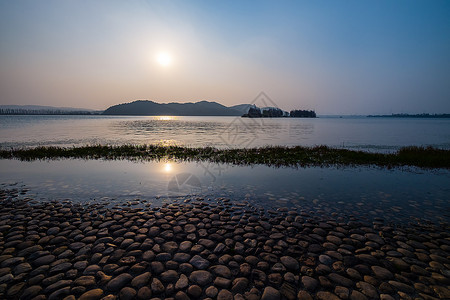 武汉东湖落雁岛景区风光图片